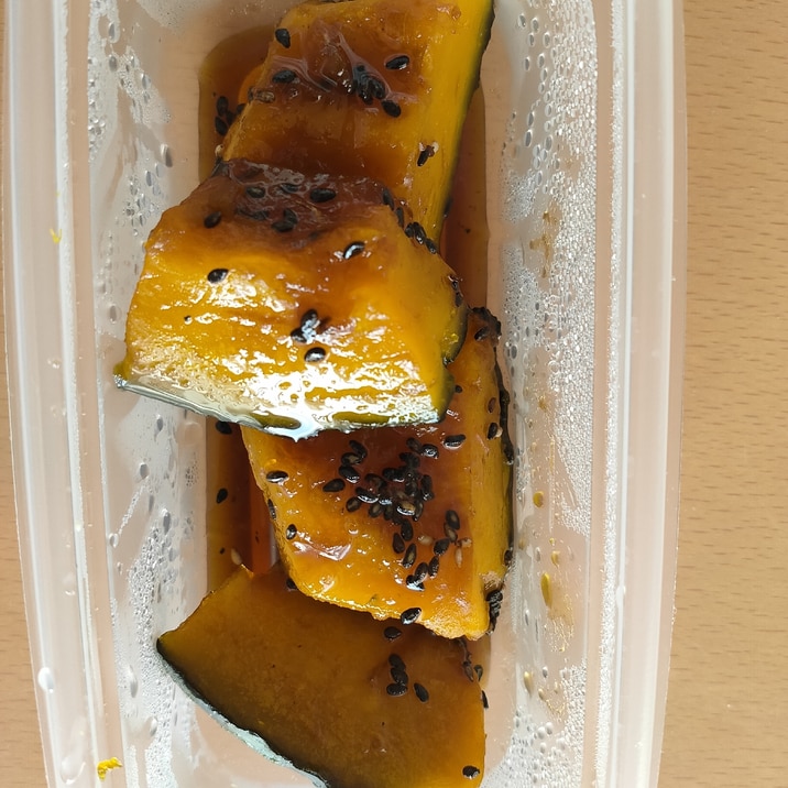 蒸したかぼちゃの味付け なんちゃって大学かぼちゃ レシピ 作り方 By えみえみみ 楽天レシピ